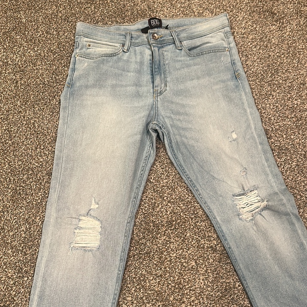 Distressed denim skinny fit - Picture 2 of 4